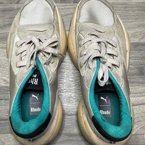 Puma RHUDE Alteration Chinchilla/Whisper White